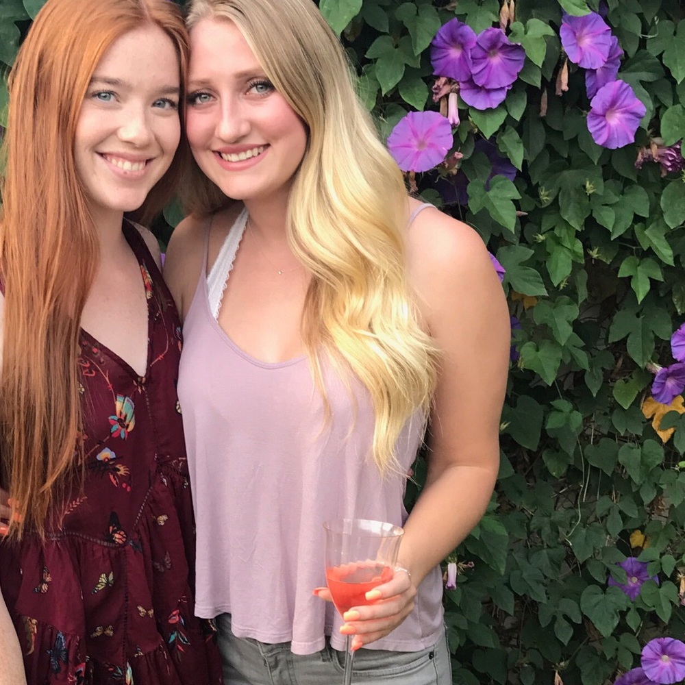 Purple tank top